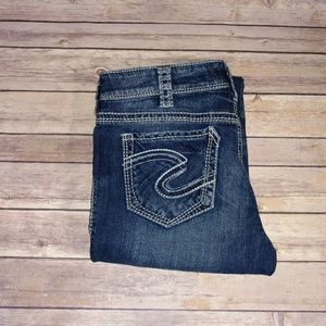"Silver" Jeans - Suki Straight - 33x30